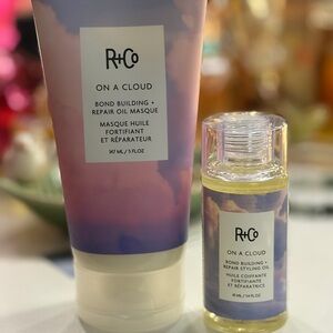 R+Co On a Cloud Bond Building Masque - Purple and White